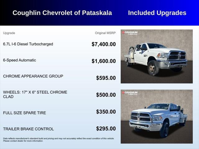 2016 RAM 3500 Chassis Tradesman/SLT/Laramie