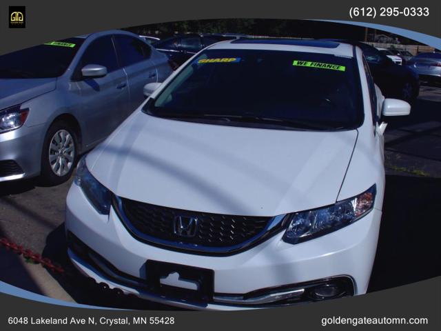2015 Honda Civic EX-L for sale in Crystal, MN