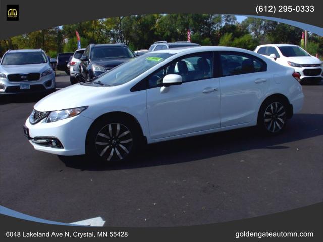 2015 Honda Civic EX-L for sale in Crystal, MN