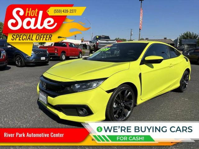2019 Honda Civic Sport for sale in Fresno, CA