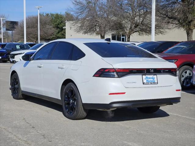 2025 Honda Accord Sedan SE