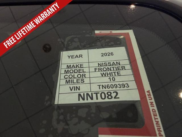 2026 Nissan Frontier Crew Cab Long Bed SV 4x2