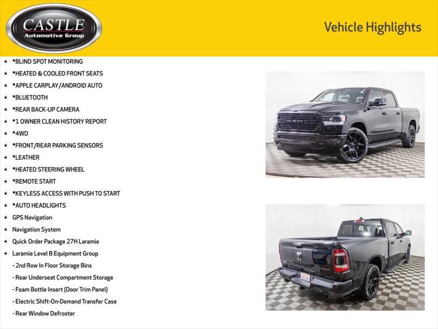 2023 RAM 1500 Laramie Crew Cab 4x4 64 Box