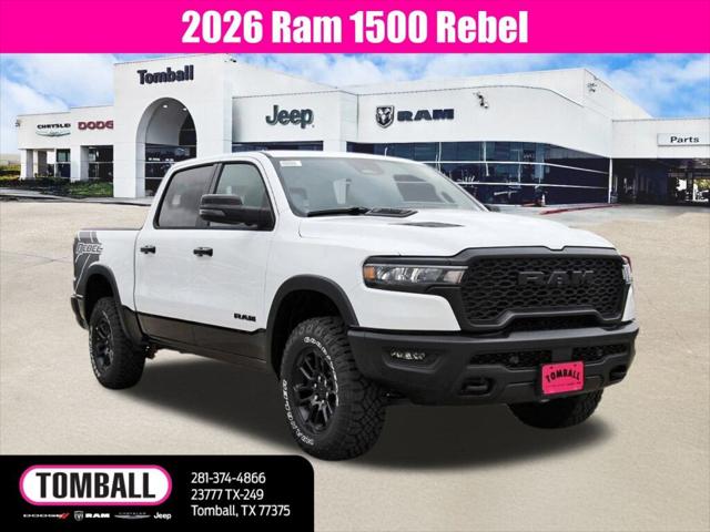 2026 RAM Ram 1500 RAM 1500 REBEL CREW CAB 4X4 57 BOX