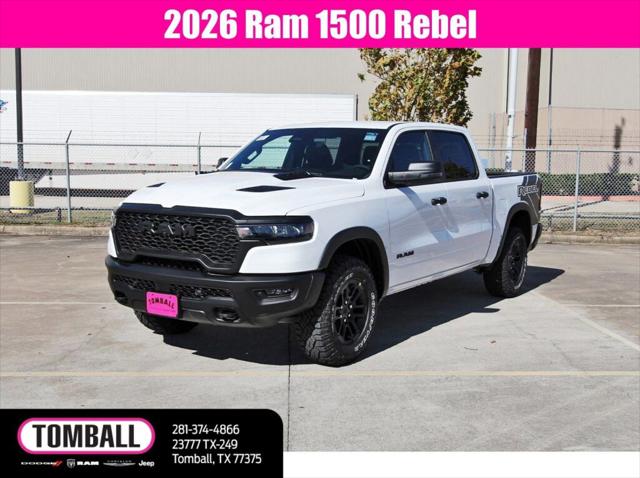 2026 RAM Ram 1500 RAM 1500 REBEL CREW CAB 4X4 57 BOX