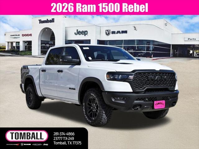 2026 RAM Ram 1500 RAM 1500 REBEL CREW CAB 4X4 57 BOX 2026 RAM Ram 1500 RAM 1500 REBEL CREW CAB 4X4 57 BOX