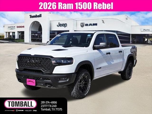2026 RAM Ram 1500 RAM 1500 REBEL CREW CAB 4X4 57 BOX 2026 RAM Ram 1500 RAM 1500 REBEL CREW CAB 4X4 57 BOX