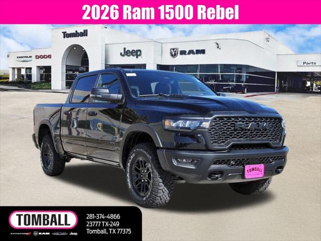 2026 RAM Ram 1500 RAM 1500 REBEL CREW CAB 4X4 57 BOX