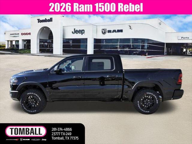 2026 RAM Ram 1500 RAM 1500 REBEL CREW CAB 4X4 57 BOX