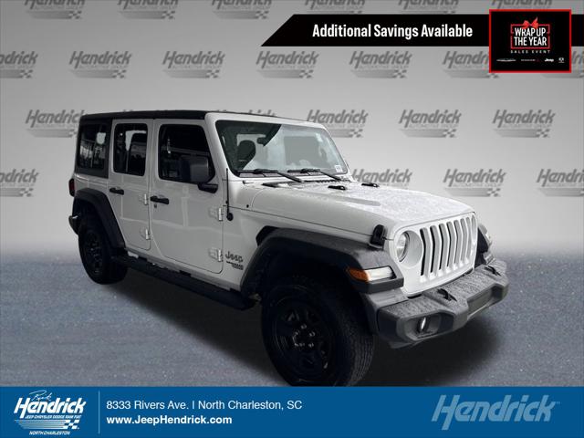 2020 Jeep Wrangler Unlimited Sport 4X4 2020 Jeep Wrangler Unlimited Sport 4X4