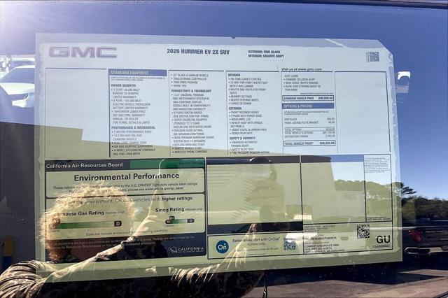 2026 GMC HUMMER EV 2X 4WD
