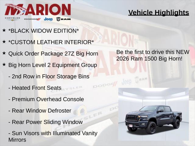 2026 Ram 1500 Big Horn Crew Cab 4x4 57 Box