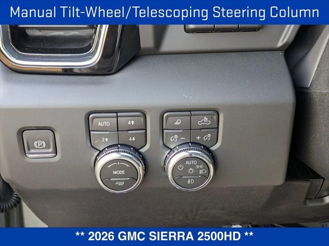 2026 GMC Sierra 2500HD Crew Cab, Standard Bed, Denali, 4WD