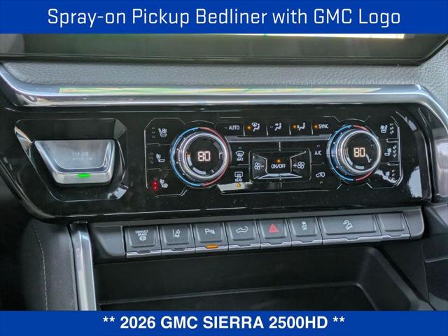 2026 GMC Sierra 2500HD Crew Cab, Standard Bed, Denali, 4WD