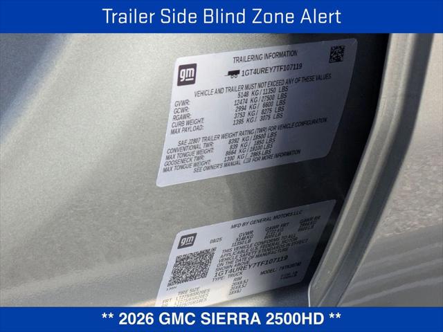 2026 GMC Sierra 2500HD Crew Cab, Standard Bed, Denali, 4WD