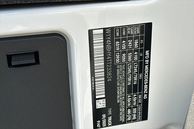 2026 Mercedes-Benz Sprinter Cargo Van Standard Roof 4-Cyl Diesel HO