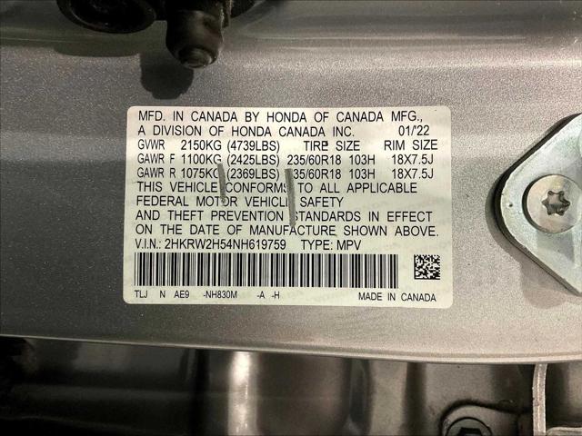 2022 Honda CR-V AWD EX