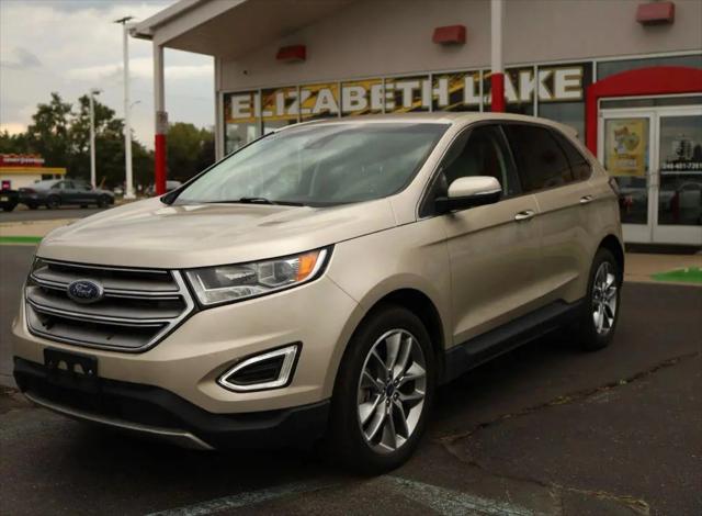 2018 Ford Edge Titanium for sale in Waterford, MI