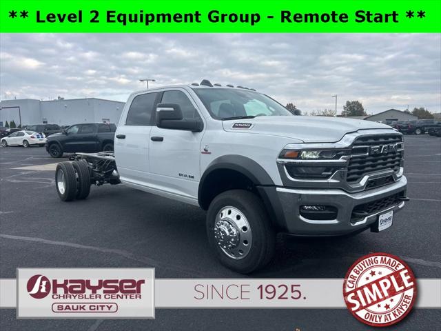 2026 RAM Ram 5500 Chassis Cab RAM 5500 BIG HORN CHASSIS CREW CAB 4X4 84 CA