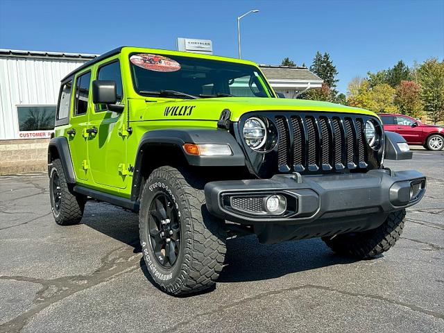 2021 Jeep Wrangler Unlimited Willys 4x4 2021 Jeep Wrangler Unlimited Willys 4x4
