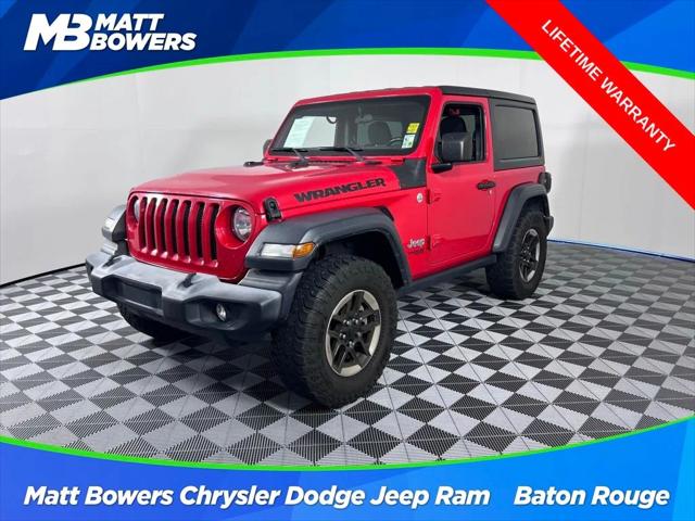 2020 Jeep Wrangler Sport S 4X4 2020 Jeep Wrangler Sport S 4X4