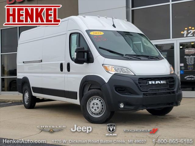 2025 RAM ProMaster 2500 Cargo Van Tradesman High Roof 159 WB w/Pass Seat 2025 RAM ProMaster 2500 Cargo Van Tradesman High Roof 159 WB w/Pass Seat
