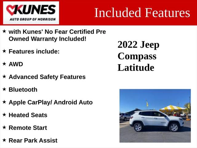 2022 Jeep Compass Latitude 4x4 2022 Jeep Compass Latitude 4x4
