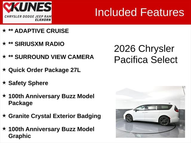 2026 Chrysler Pacifica PACIFICA SELECT 2026 Chrysler Pacifica PACIFICA SELECT