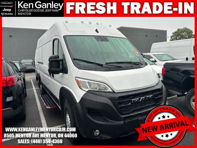 2025 RAM ProMaster 2500 Cargo Van Tradesman High Roof 159 WB w/Pass Seat