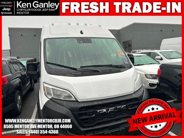 2025 RAM ProMaster 2500 Cargo Van Tradesman High Roof 159 WB w/Pass Seat
