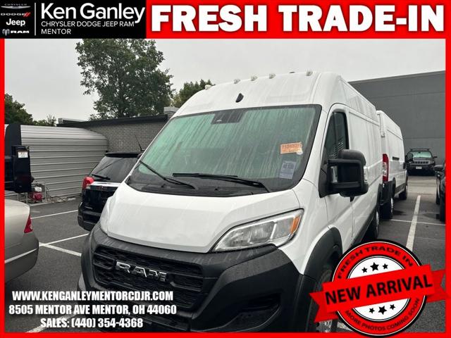 2025 RAM ProMaster 2500 Cargo Van Tradesman High Roof 159 WB w/Pass Seat