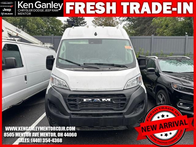 2025 RAM ProMaster 2500 Cargo Van Tradesman High Roof 136 WB w/Pass Seat