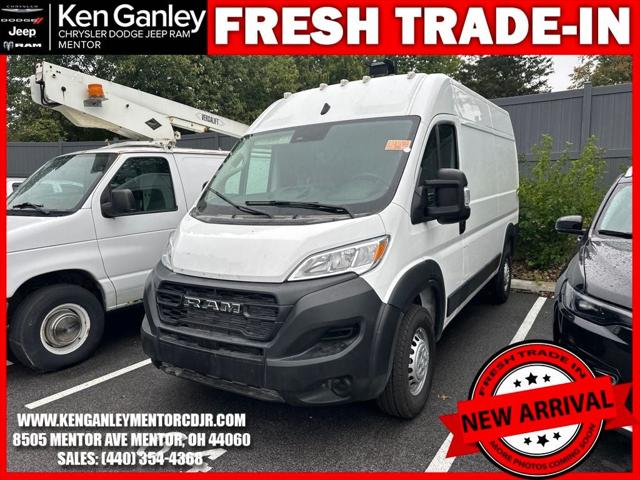 2025 RAM ProMaster 2500 Cargo Van Tradesman High Roof 136 WB w/Pass Seat