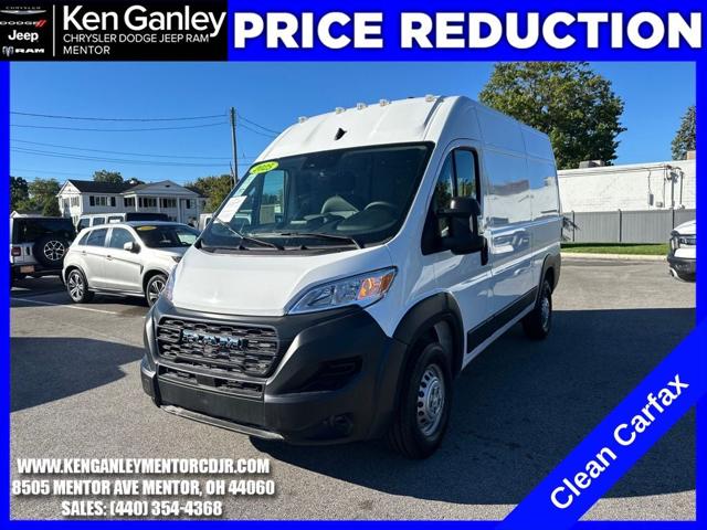 2025 RAM ProMaster 2500 Cargo Van Tradesman High Roof 136 WB w/Pass Seat