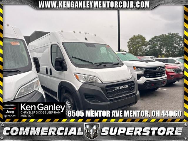 2025 RAM ProMaster 2500 Cargo Van Tradesman High Roof 159 WB w/Pass Seat 2025 RAM ProMaster 2500 Cargo Van Tradesman High Roof 159 WB w/Pass Seat