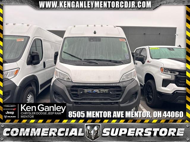 2025 RAM ProMaster 2500 Cargo Van Tradesman High Roof 159 WB w/Pass Seat 2025 RAM ProMaster 2500 Cargo Van Tradesman High Roof 159 WB w/Pass Seat