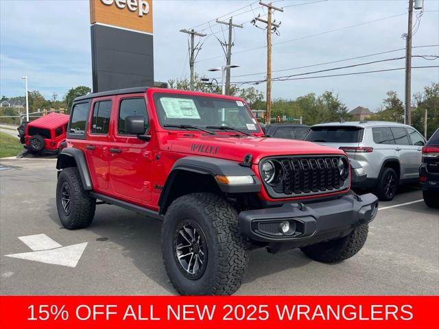 2025 Jeep Wrangler WRANGLER 4-DOOR WILLYS 2025 Jeep Wrangler WRANGLER 4-DOOR WILLYS