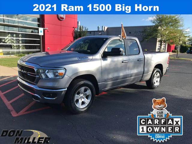 2021 RAM 1500 Big Horn Quad Cab 4x4 64 Box 2021 RAM 1500 Big Horn Quad Cab 4x4 64 Box