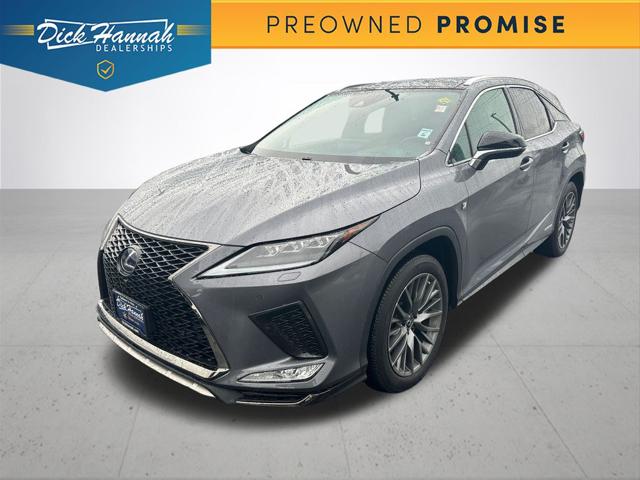 2022 Lexus RX 450h F SPORT Handling