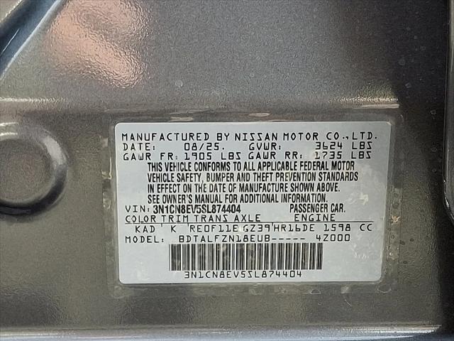2025 Nissan Versa 1.6 SV