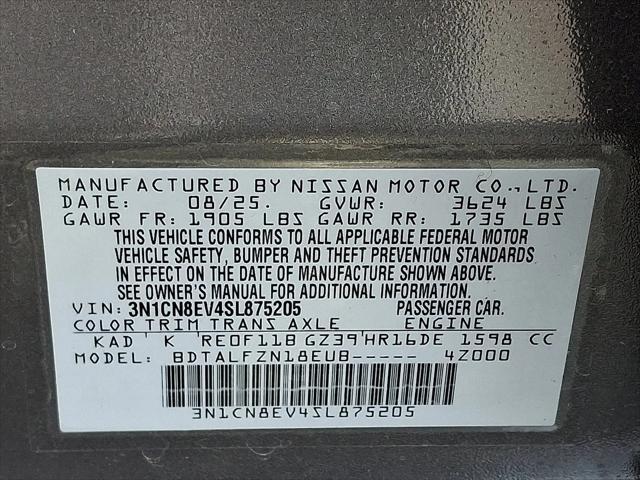 2025 Nissan Versa 1.6 SV