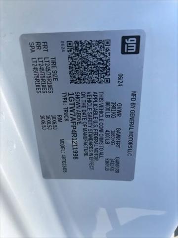 2023 GMC Savana Cargo RWD 2500 Extended Wheelbase Work Van