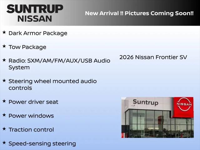 2026 Nissan Frontier Crew Cab SV 4x4
