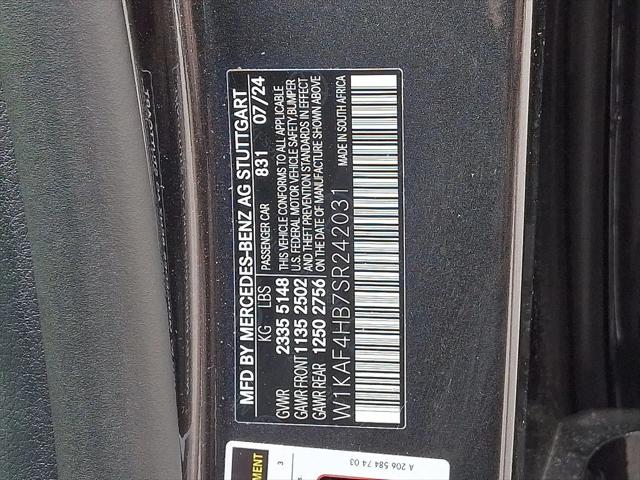 2025 Mercedes-Benz C-CLASS C 300 C 300