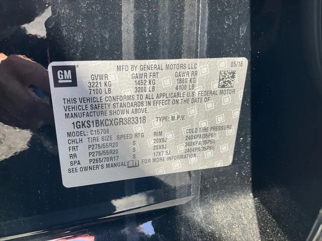 2016 GMC Yukon SLT