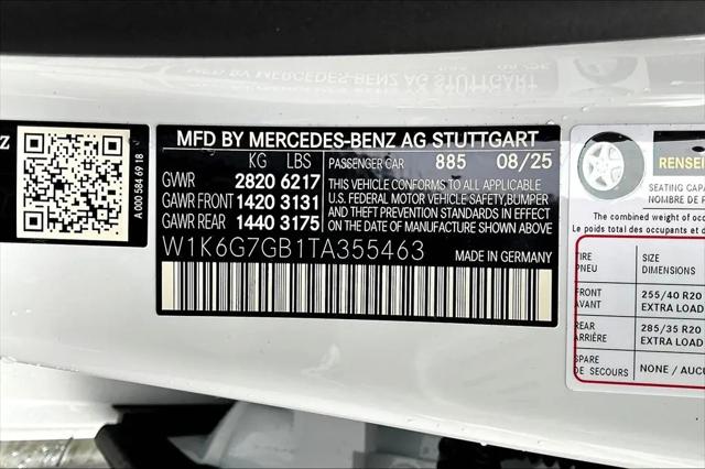 2026 Mercedes-Benz S 580 4MATIC