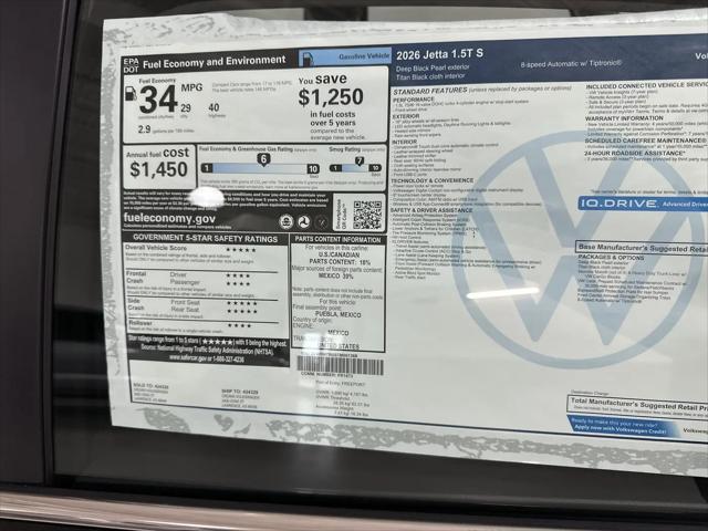 2026 Volkswagen Jetta S