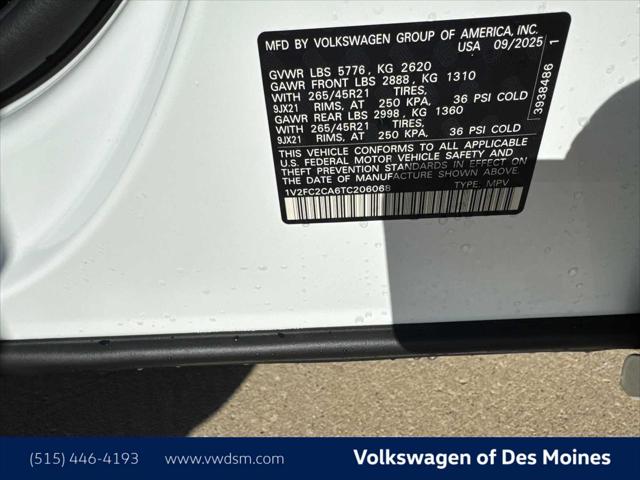 2026 Volkswagen Atlas Cross Sport 2.0T SEL Premium R-Line