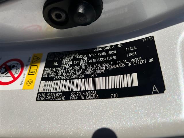 2016 Lexus RX 350 FWD 4dr