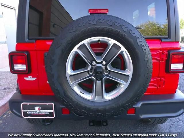 2019 Jeep Wrangler Unlimited Sahara 4x4